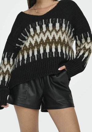 Pullover - black