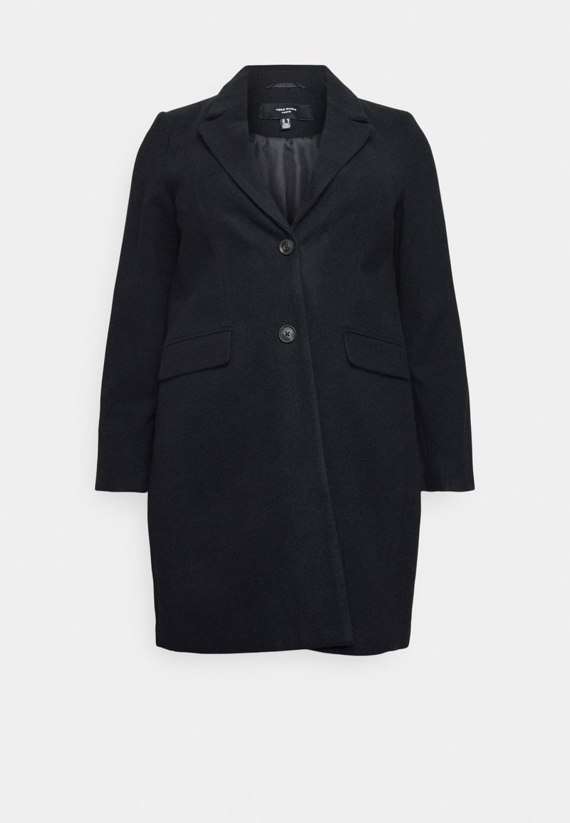 VERO MODA Damen Mantel – Lässiger Schnitt, Mit Knopfleiste Und Ärmelbündchen, Dänisches Design