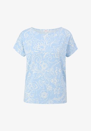 s.Oliver T-shirt imprimé - himmelblau