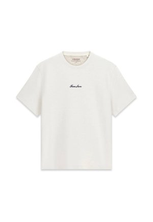 Guess, T-SHIRT MIT GESTICKTEM LOGO - T-Shirt basic - weiß