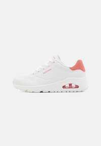 Skechers Sport - UNO - Trainers - white/coral Thumbnail Image 1