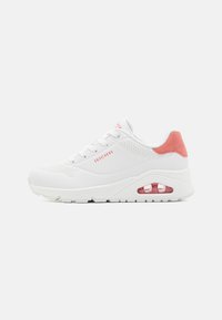 Skechers Sport - UNO - Sneakers - white/coral Miniaturebillede 1