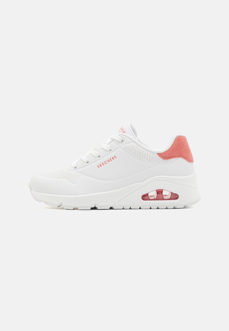 Skechers Sport - UNO - Trainers - white/coral, Enlarge