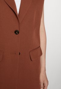 b.young BYDECERI - Brezrokavnik - brunette