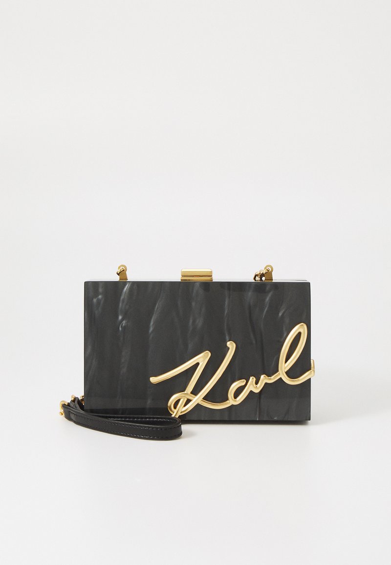 KARL LAGERFELD SOIREE CLUTCH - Borsa a tracolla - black