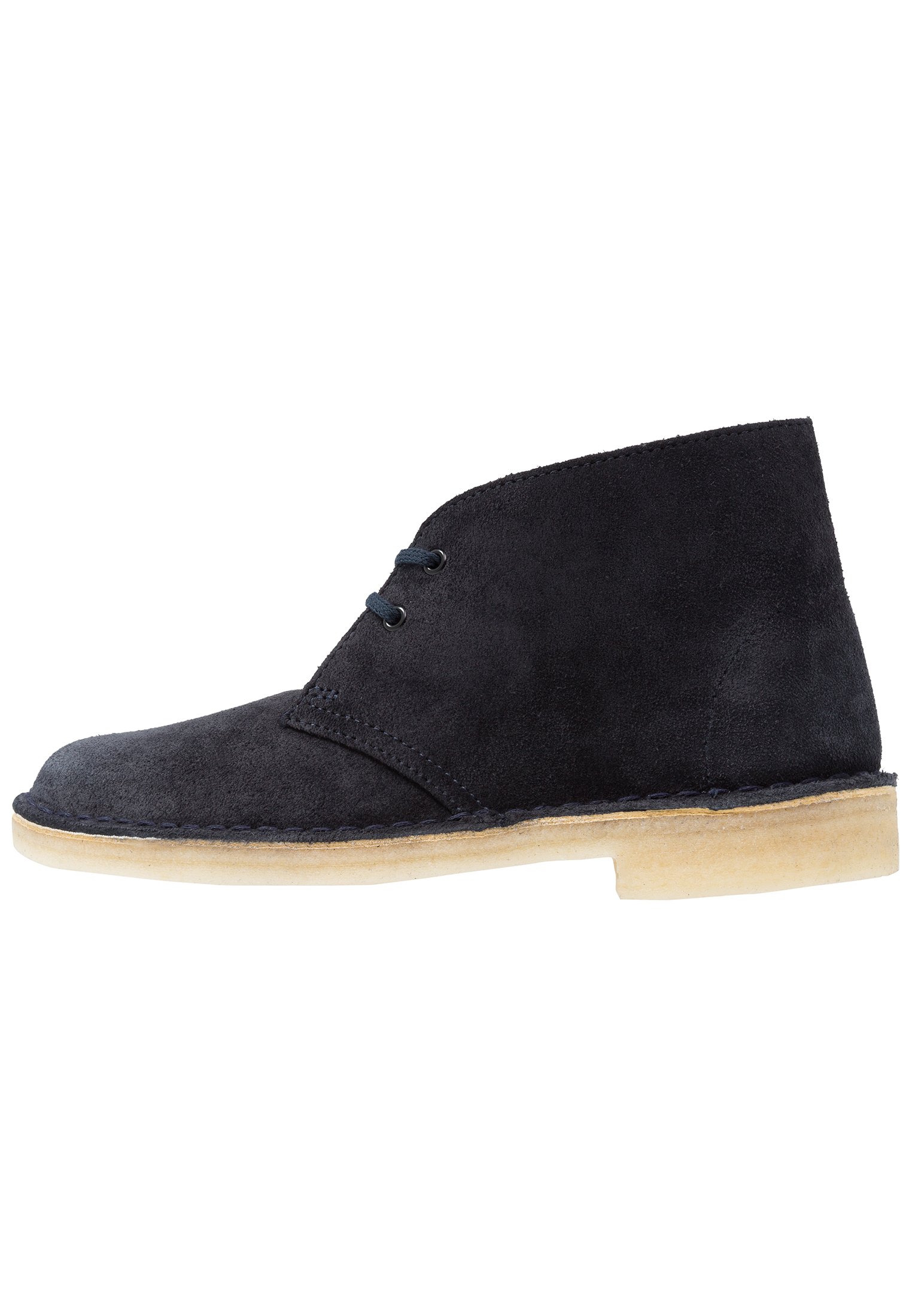 clarks desert boot ink suede