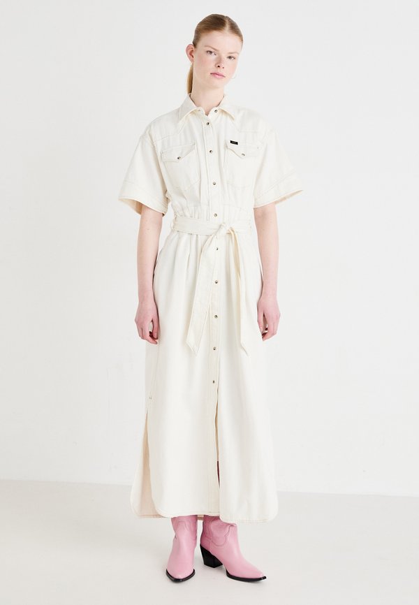 WESTERN DRESS - Maxi dress - ecru