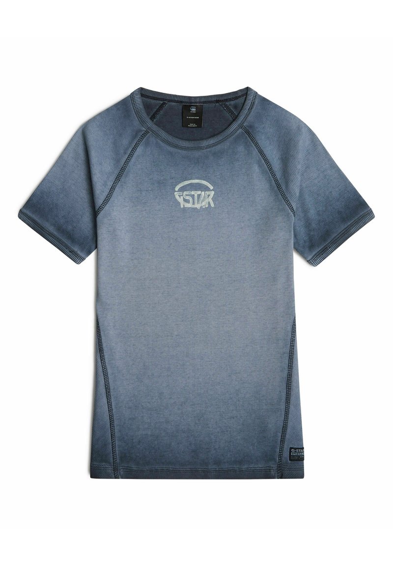 G-Star T-shirt print donkerblauw G-Star T-shirt print donkerblauw