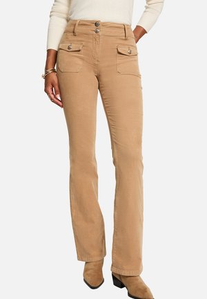 Vaqueros bootcut - beige