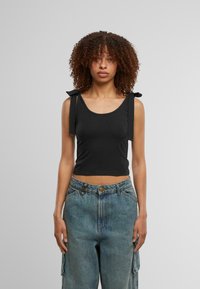 Urban Classics BASIC JERSEY TOP 2-PACK - Felső - black black