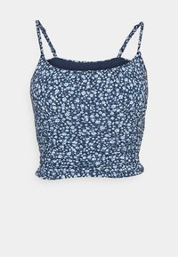 Ruched Tank - Topp - blue