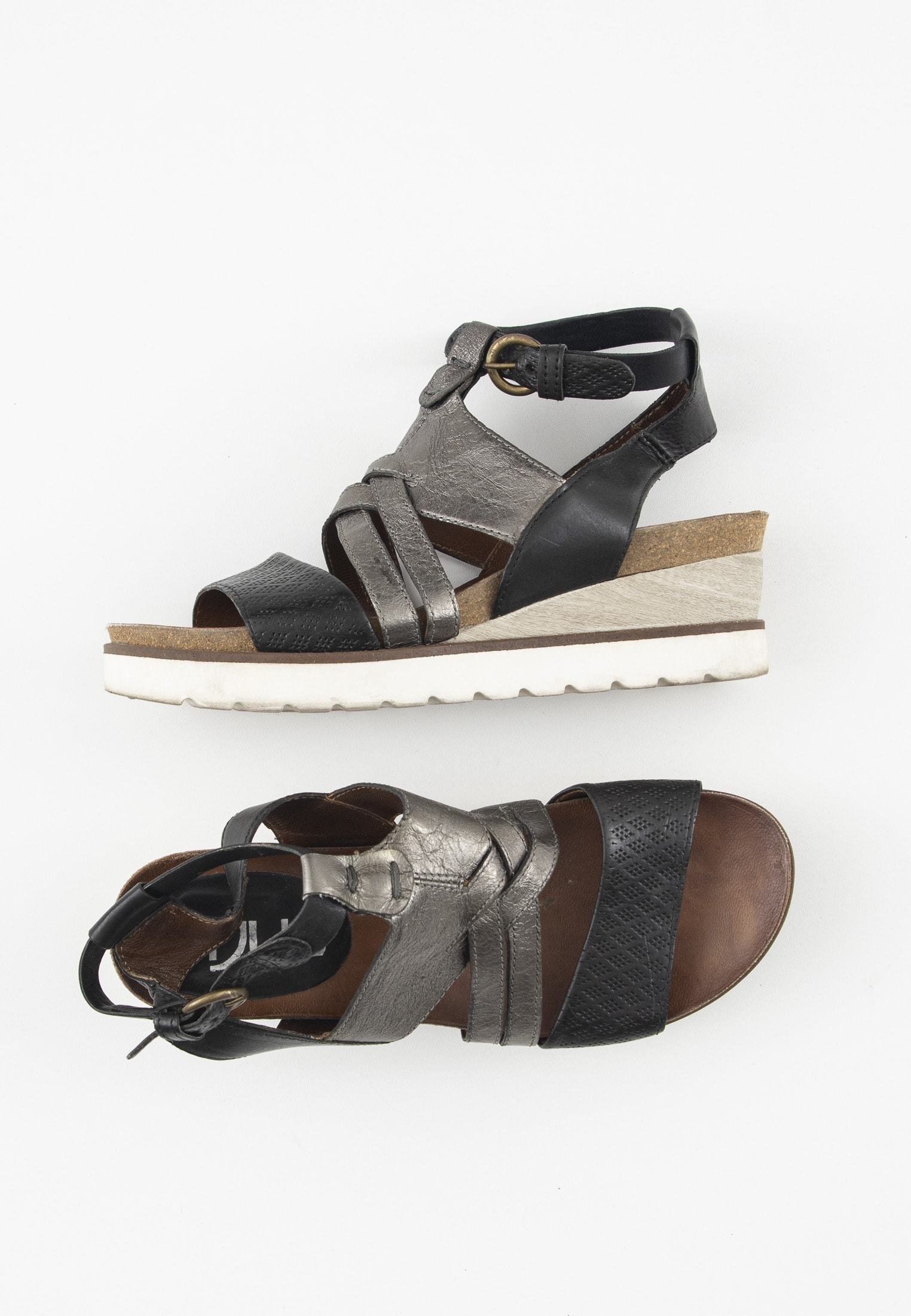 MJUS Sandalen met sleehak - multicolored/meerkleurig - Zalando.nl