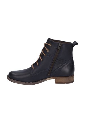 Bottines à lacets - blue