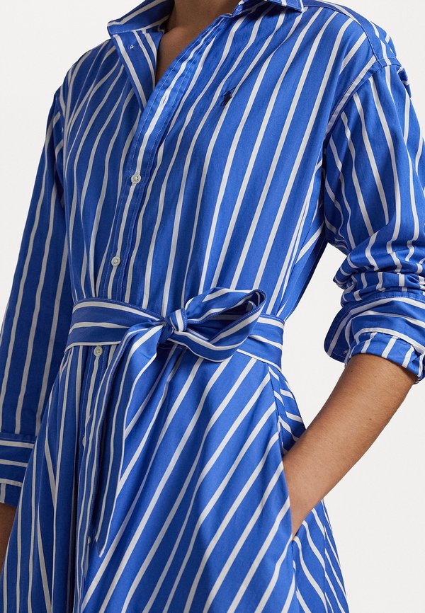 BELTED STRIPED COTTON SHIRTDRESS - Shirt dress4