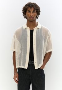 PULL&BEAR - SHORT SLEEVE  - Shirt - beige Thumbnail Image 1