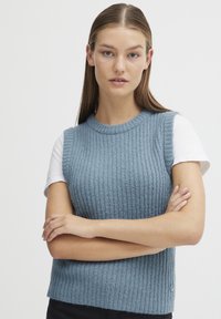 Oxmo - OXSALIS - Strickpullover - smoke blue melange Thumbnail-Bild 1