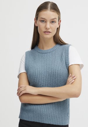 Oxmo OXSALIS - Strickpullover - smoke blue melange