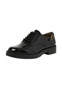 Tamaris HALBSCHUH - Šnurovačky - black