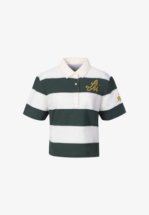 La Martina, BEKLEIDUNG WCP002 - Poloshirts - off white-pineneedle wcpjs
