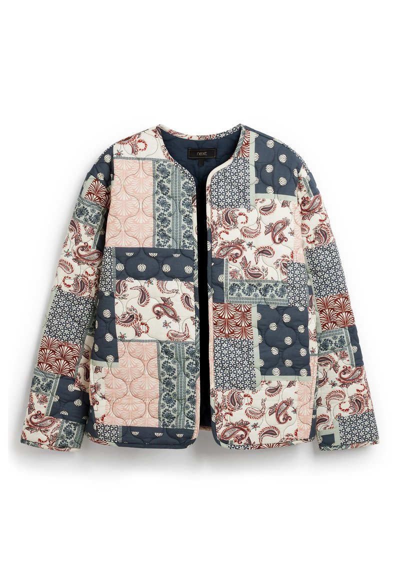 Damen Leichte Jacken | Next Übergangsjacke blue pink patchwork print/blau - NJ41054 Damen Leichte Jacken | Next Übergangsjacke blue pink patchwork print/blau - NJ41054