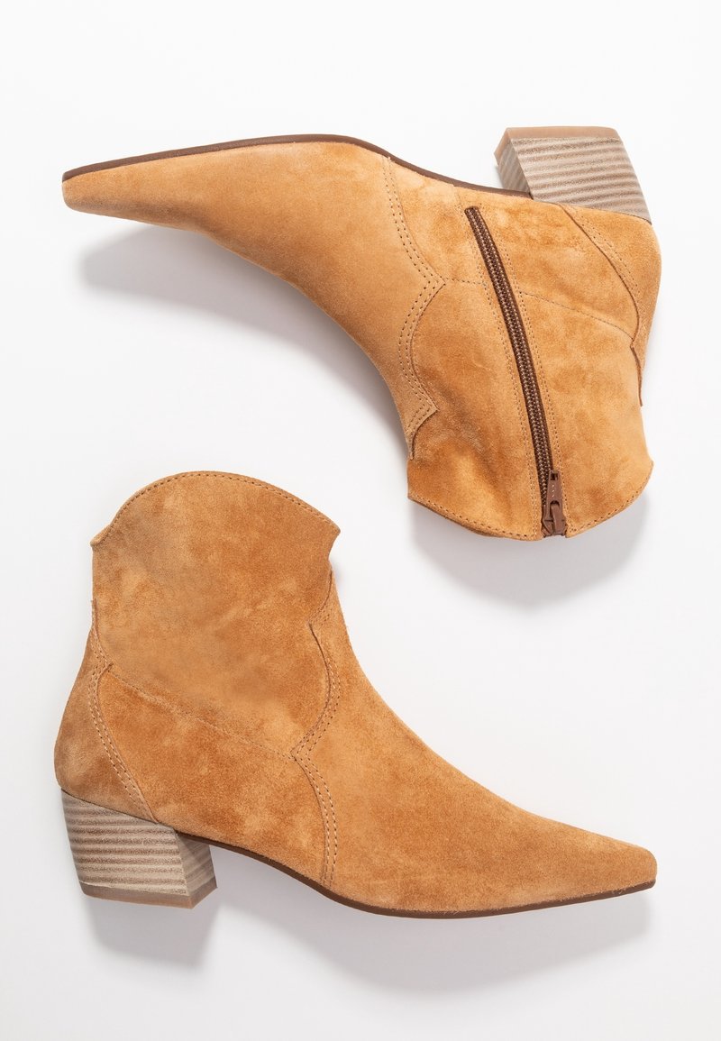 Pretty Ballerinas Cowboy-/Bikerstiefelette beige (Pre-owned