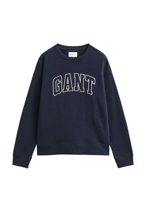 GANT, GRAPHIC C NECK  - Pusa - evening blue