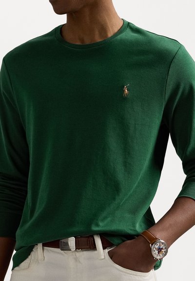 Polo Ralph Lauren LONG SLEEVE - Hosszú ujjú felső - vintage pine