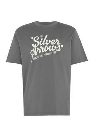 adidas Performance, ADIDAS PERFORMANCE MERCEDES - AMG PETRONAS FORMULA 1 TEAM SILV - Camiseta estampada - granite   off white