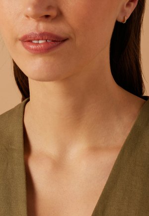 Lucardi, Earrings - gold-coloured white