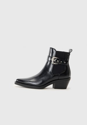 ONLY SHOES, Bottines de cowboy / motard - black