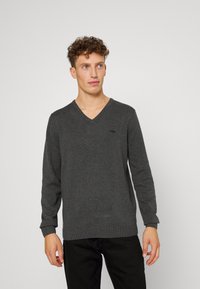 s.Oliver Strickpullover - anthracite melange