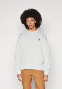 Carhartt WIP NELSON - Mikina - sonic silver garment dyed