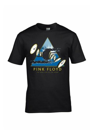 PINK FLOYD THE DARK SIDE OF THE MOON TIME - T-shirts print - black