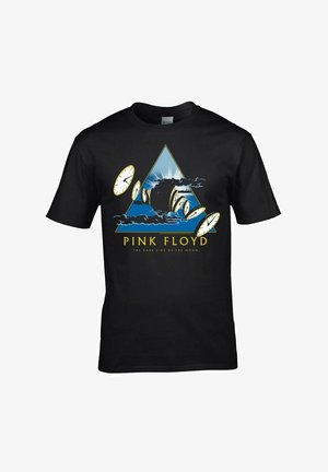 rockshirts PINK FLOYD THE DARK SIDE OF THE MOON TIME - Printtipaita - black
