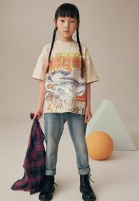 Next CHECK  SET - Blus - purple