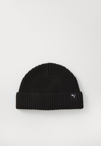 MINI FISHERMAN BEANIE UNISEX - Adīta cepure - black