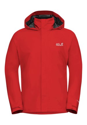 Jack Wolfskin, TRAILTIME 2L JKT M - Impermeabile - siren red