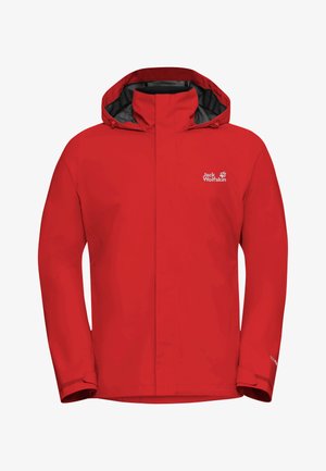 Jack Wolfskin, TRAILTIME 2L JKT M - Impermeabile - siren red