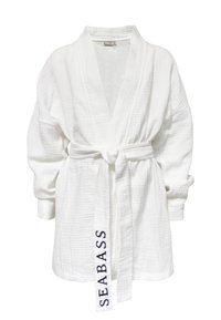 SEABASS Badjas - pearl white