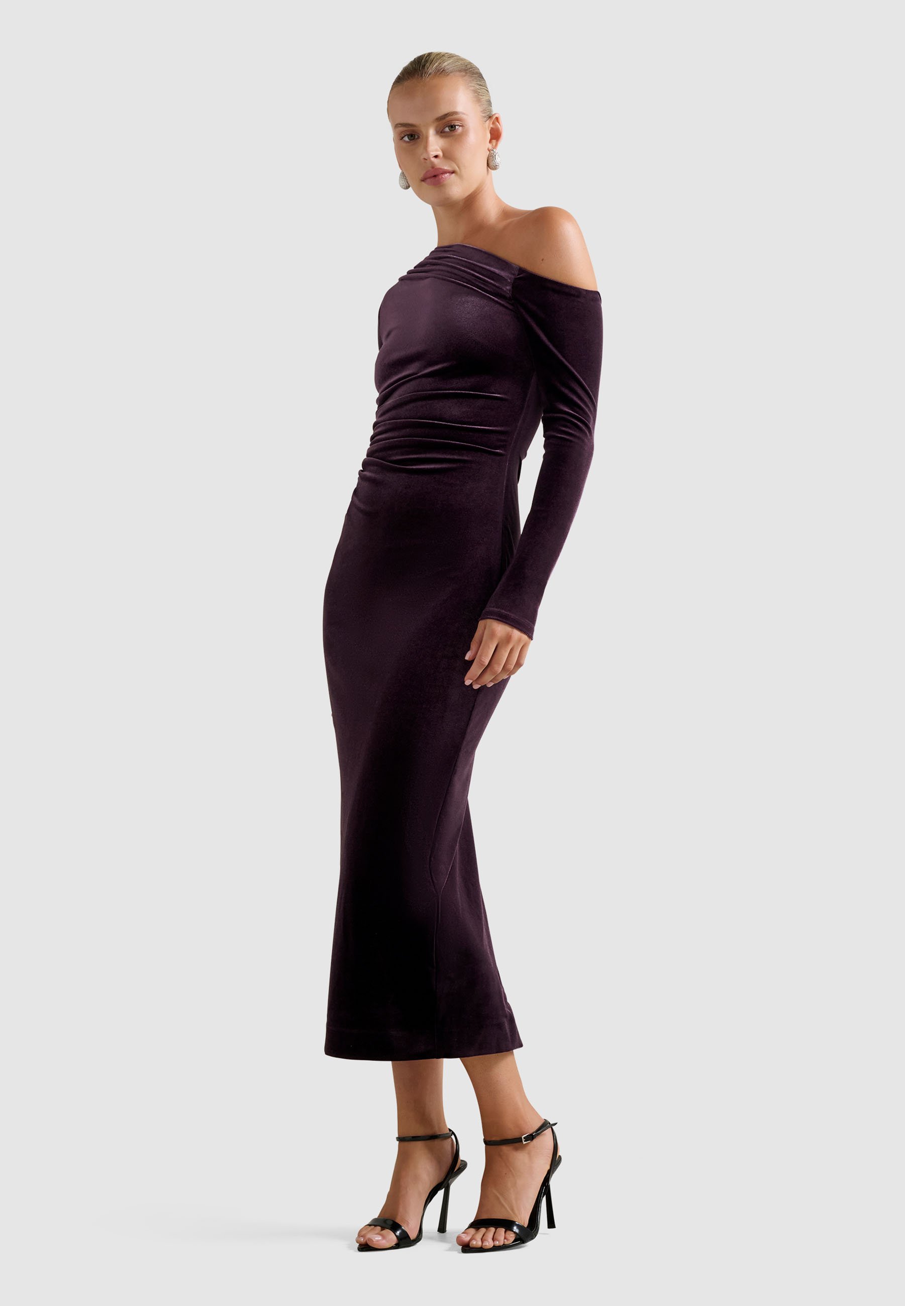 Forever New ANGELINA - Cocktail dress / Party dress - grape punch/dark  purple - Zalando.co.uk