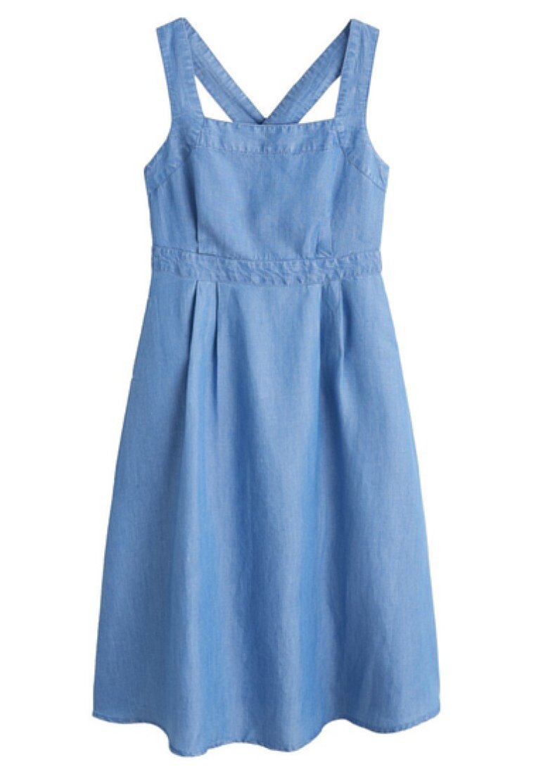 Mango Jeansjurken blauw