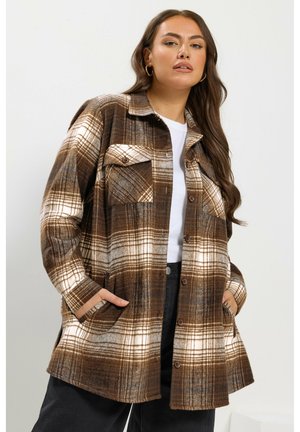 CHECK  - Chaqueta fina - chocolate