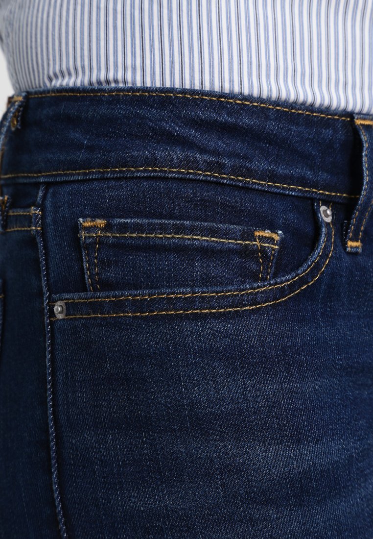 Levi S 711 Skinny Jeans Skinny Fit City Blues Dark Blue Denim Zalando De