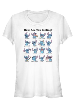 Disney, DISNEY LILO & STITCH STITCH MOODS - T-shirt print - white