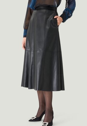A-lijn rok - black