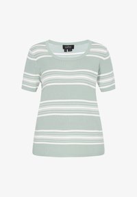 Geselecteerd, sage green/offwhite