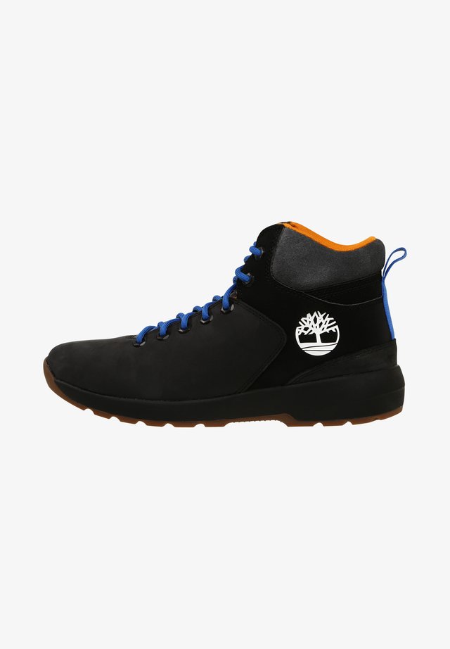 WESTFORD - Botines con cordones - black nubuck wgry