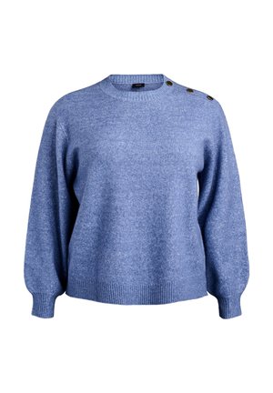 MIT KNOPFLEISTE - Pullover - infinity mel