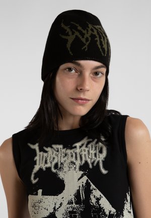 VAULT REVERSE BROW BEANIE UNISEX - Kapa - black