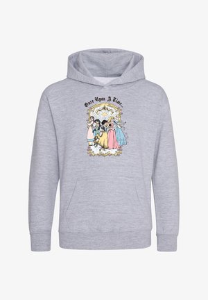 Disney DISNEY PRINCESSES VINTAGE GROUP - Jersey con capucha - heather grey